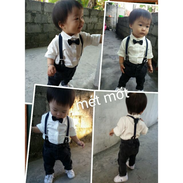 Combo bộ yếm bò 4 chi tiết