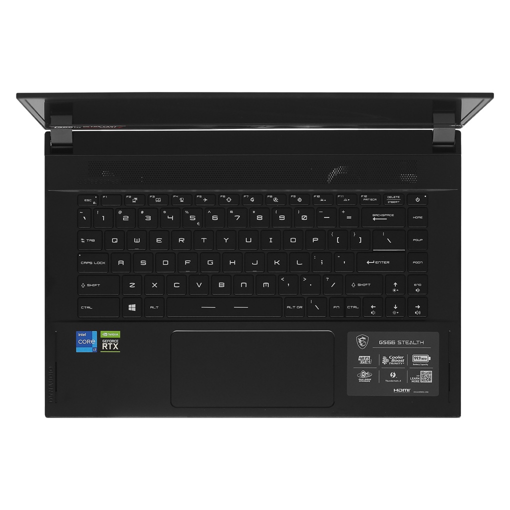 Laptop MSI GS66 Stealth 11UG i7 11800H/32GB/2TB SSD/8GB RTX3070 Max-Q/15.6&quot;F/360Hz/Balo/Chuột/Win10/(219VN)/Đen
