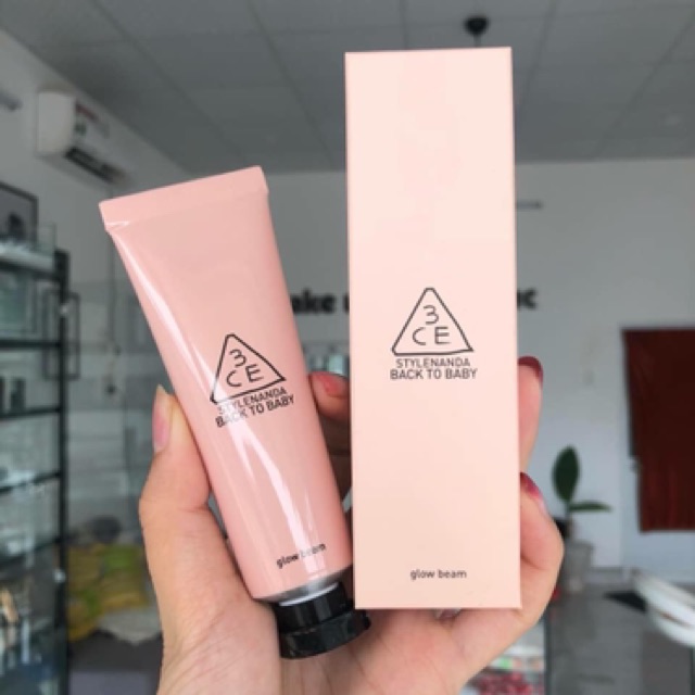 KEM LÓT 3CE BACK TO BABY GLOW BEAM | BigBuy360 - bigbuy360.vn