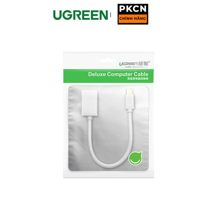 Cáp USB type C hỗ trợ chức năng OTG dài 15cm UGREEN US154 30702