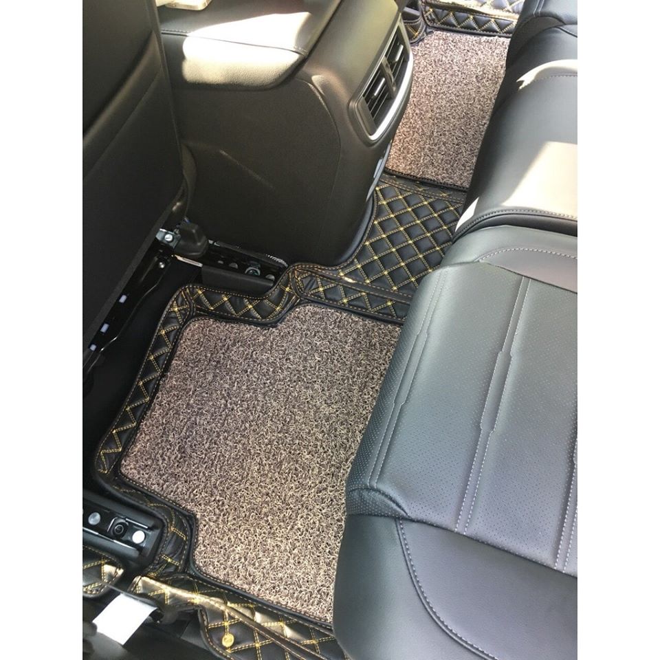 Lót sàn ô tô 5d, 6d Nano 2 chỉ Honda CRV 2018 – 2021 kháng khuẩn, trải kín sàn xe