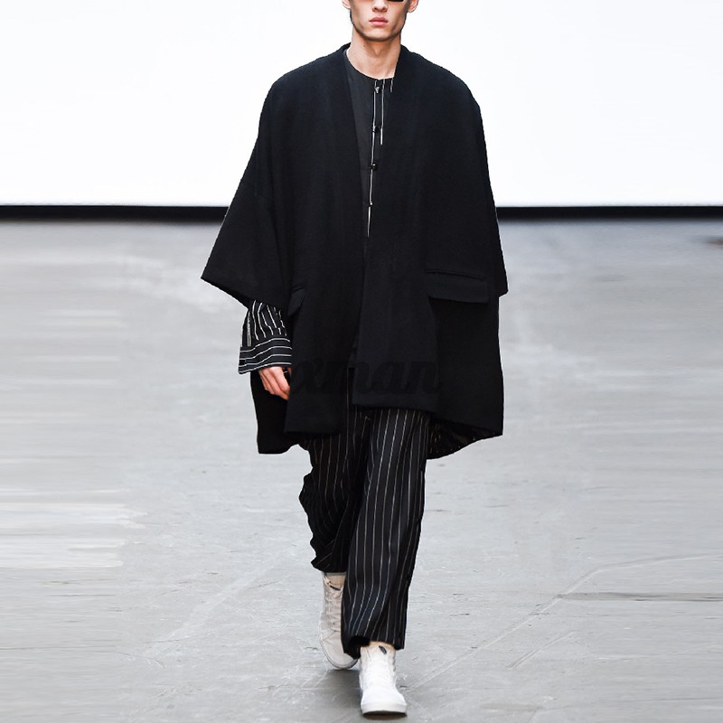 Áo Khoác Cardigan Dài Tay Cổ Chữ V Màu Trơn Cho Nam | BigBuy360 - bigbuy360.vn