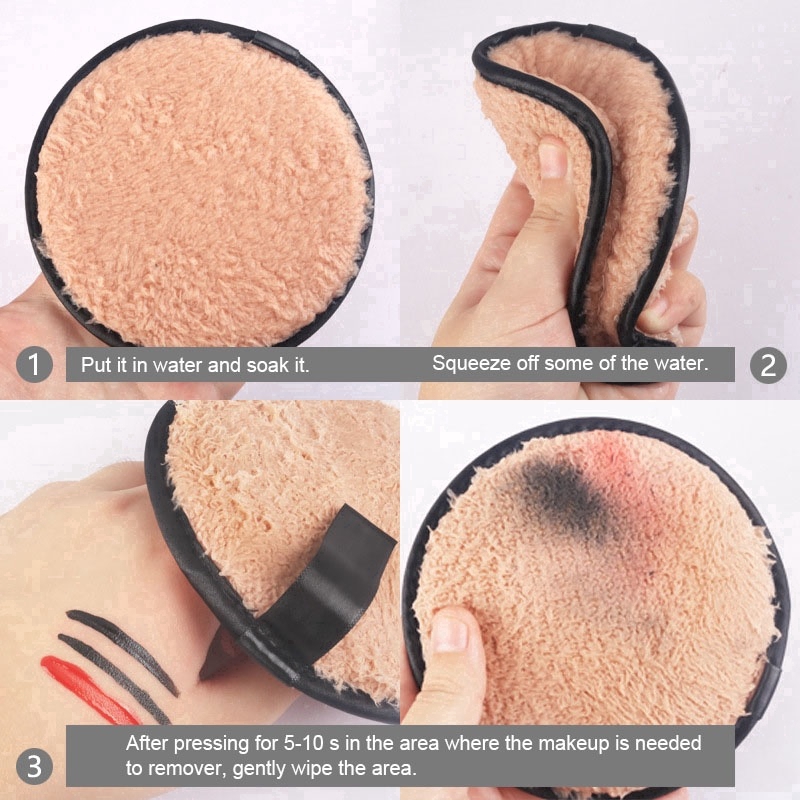 Khăn tẩy trang bằng sợi Microfiber tiện dụng chất lượng cao