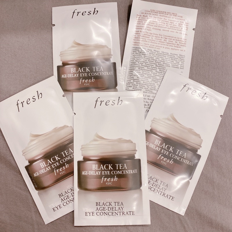 Mẫu thử Kem mắt Fresh Black Tea Age-Delay Eye Concentrate