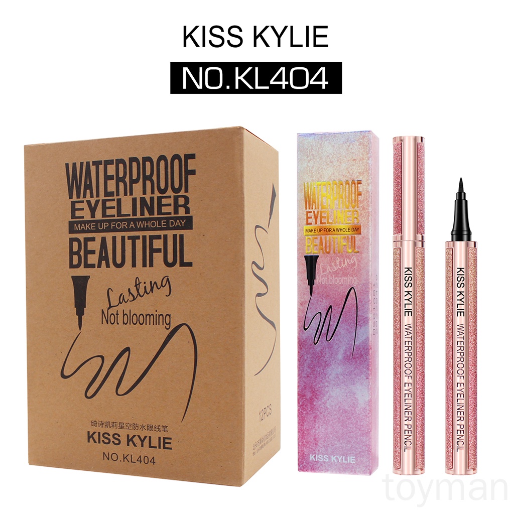 [Hàng mới về] Bút kẻ mắt dạng lỏng màu đen nhanh khô chống thấm nước lâu trôi