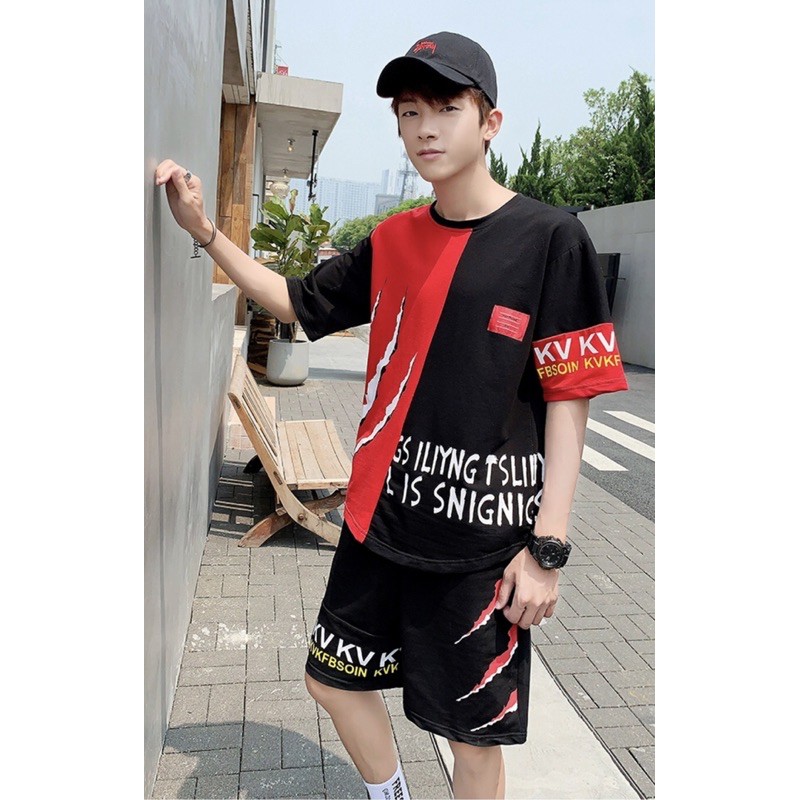 [ Bộ Hè 2021- Cực Chất ] Đồ Bộ Thể Thao Mặc Nhà , quần áo thể thao nam, bộ hè nam | BigBuy360 - bigbuy360.vn