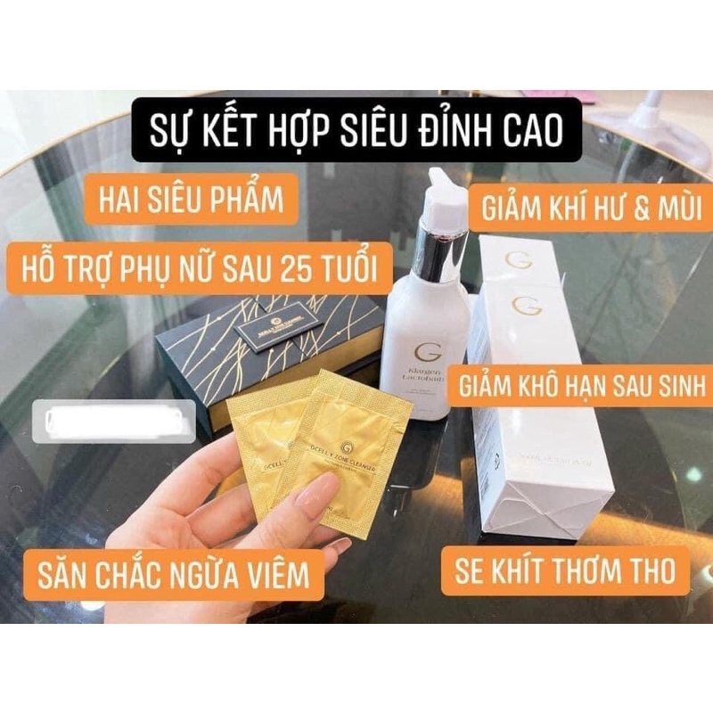 Dung dịch vệ sinh Gcell chính hãng klargen lactobath 200ml
