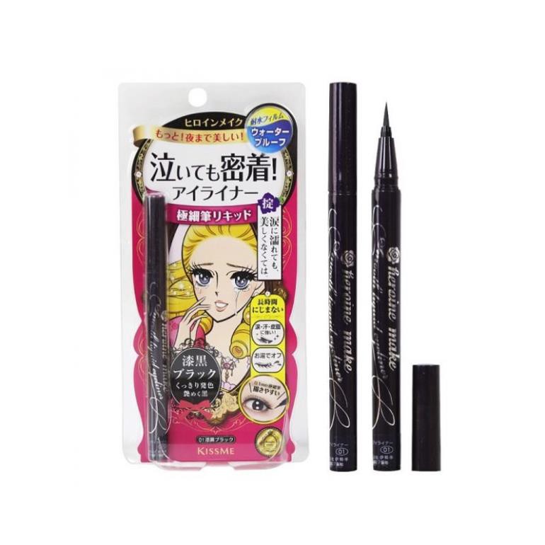Kẻ mắt Kiss Me 0.4mlCHÍNH HÃNG các đường liner tự nhiên và cực kì dễ vẽ