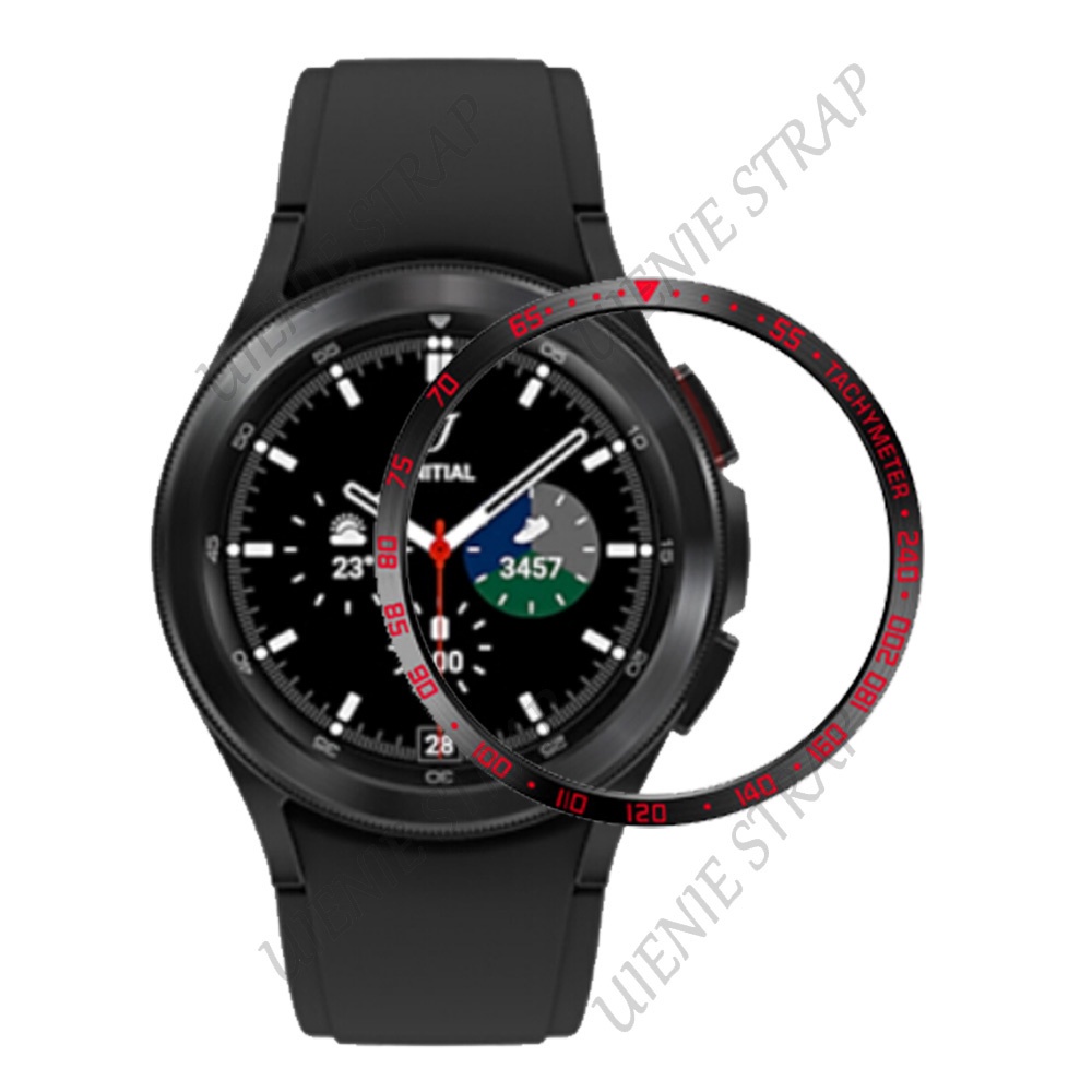 Ốp Đồng Hồ Bezel Bằng Thép Không Gỉ Cho Samsung galaxy watch 4 Classic 42mm 46mm