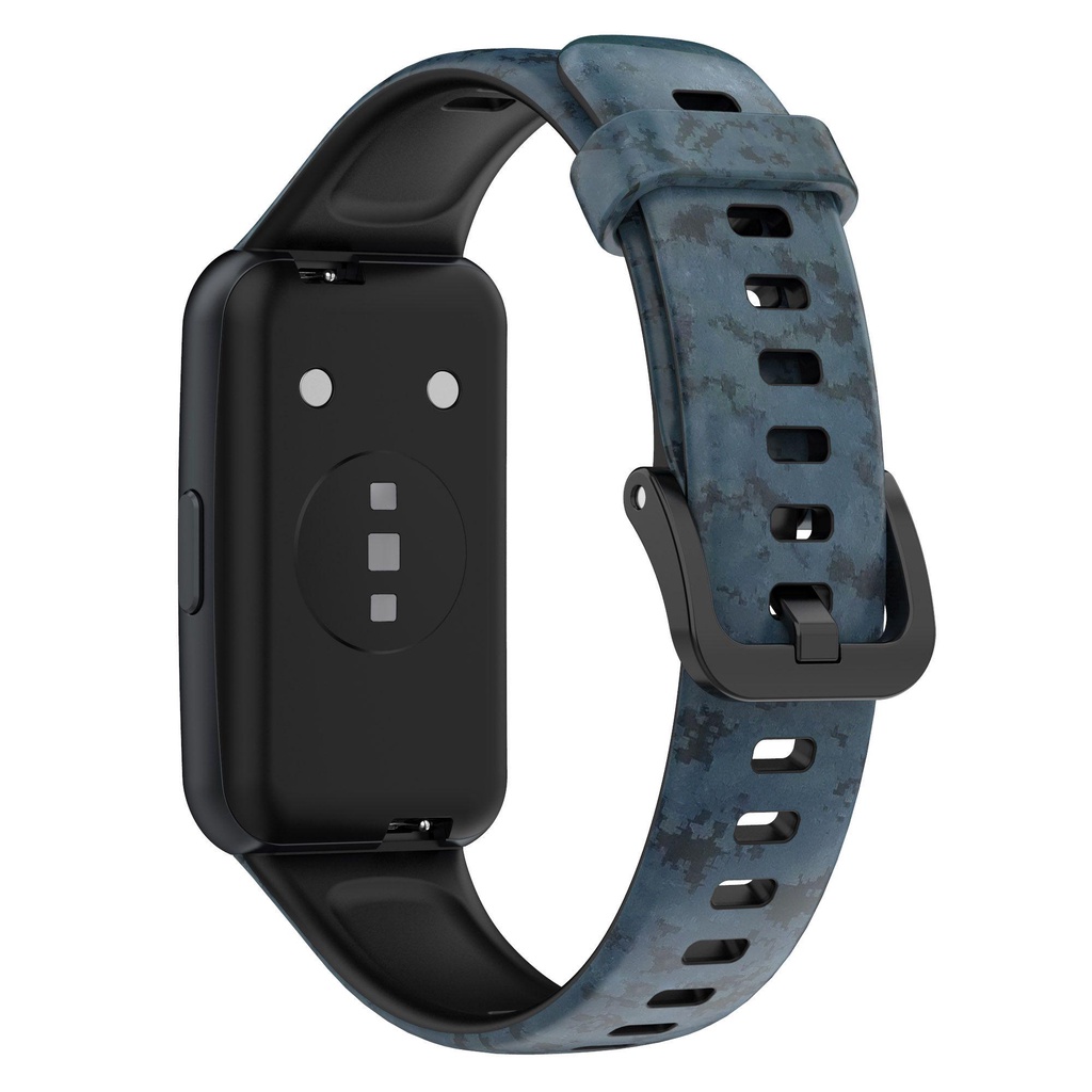 MYRONGVN Dây Đeo Thay Thế Chất Liệu Silicon Màu Trơn Cho Huawei Band 7
