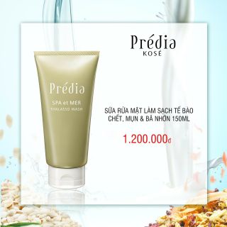( Bb221 ) Sửa rữa mặt Predia ( hàng chính hãng) ( Linhnam_SPA )