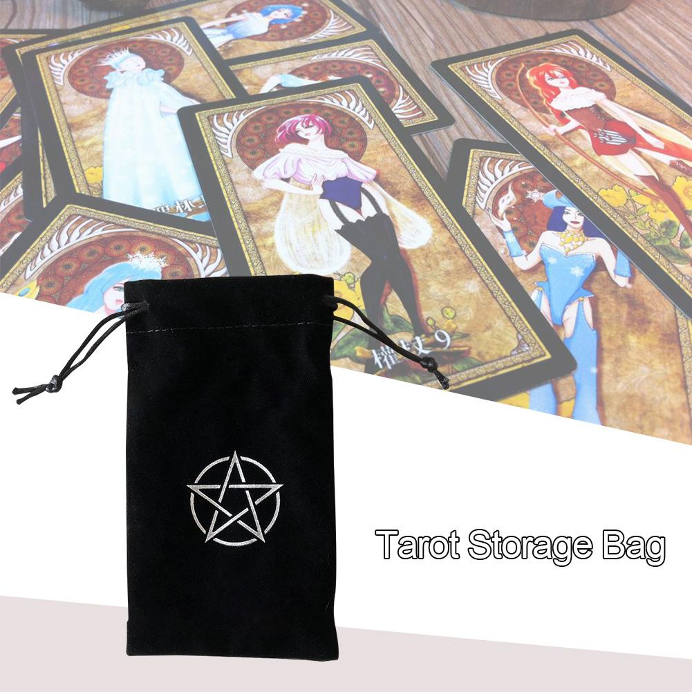 Túi dây rút dùng để đựng thẻ bài Tarot tiện lợi