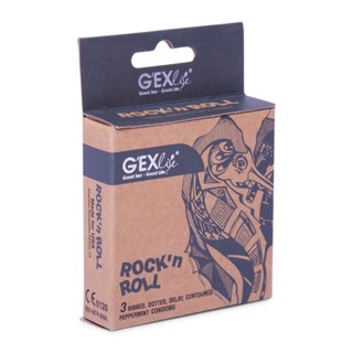 Bao cao su G'ex life - Rock'n Roll gân gai kéo dài