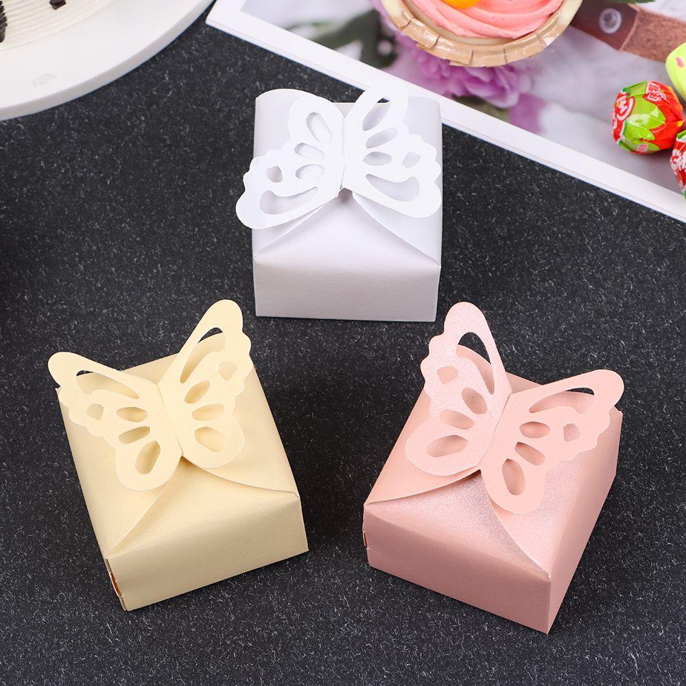 Bộ 10 Hộp Giấy Đựng Kẹo Cưới