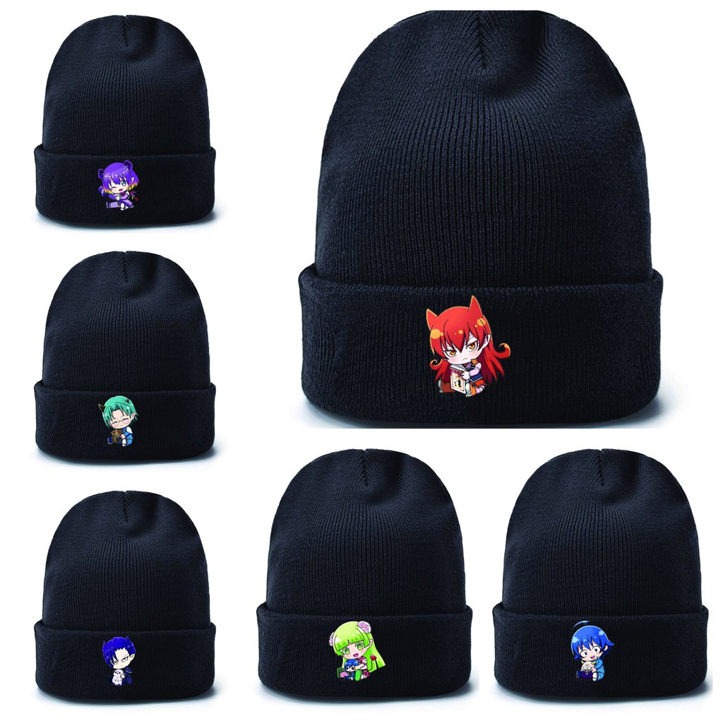 Mũ len in hình Mairimashita! Iruma-kun IRUMA GIÁ ĐÁO anime chibi xinh xắn thời trang nam nữ
