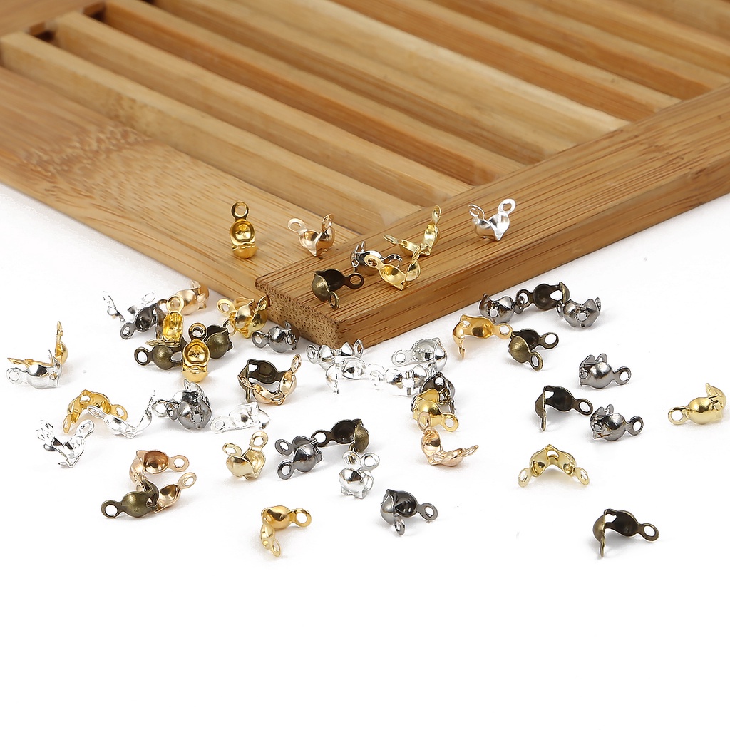 Set 100 Khóa Càng Cua Bằng Sắt Kích Thước 4 * 7mm Dùng Làm Trang Sức DIY