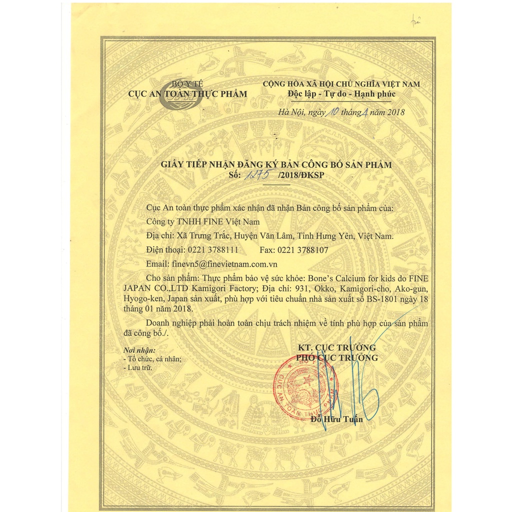 Fine Japan - Bột cá tuyết biển bổ sung Canxi giúp trẻ phát triển cao khỏe mạnh | Thế Giới Skin Care