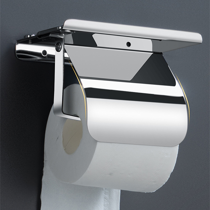 Giá Treo Cuộn Giấy Vệ Sinh Trong Nhà Jp6 Bằng Thép Không Gỉ