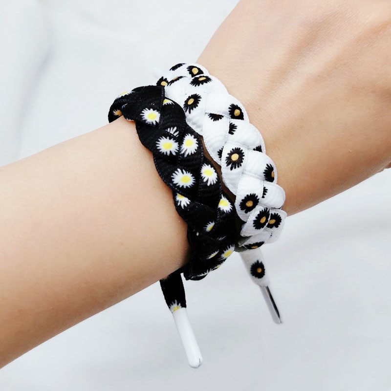 🌼 Vòng Tay Vải Hoa Cúc Daisy Kết Sợi Siêu Xinh - Y142- C6T3 | BigBuy360 - bigbuy360.vn