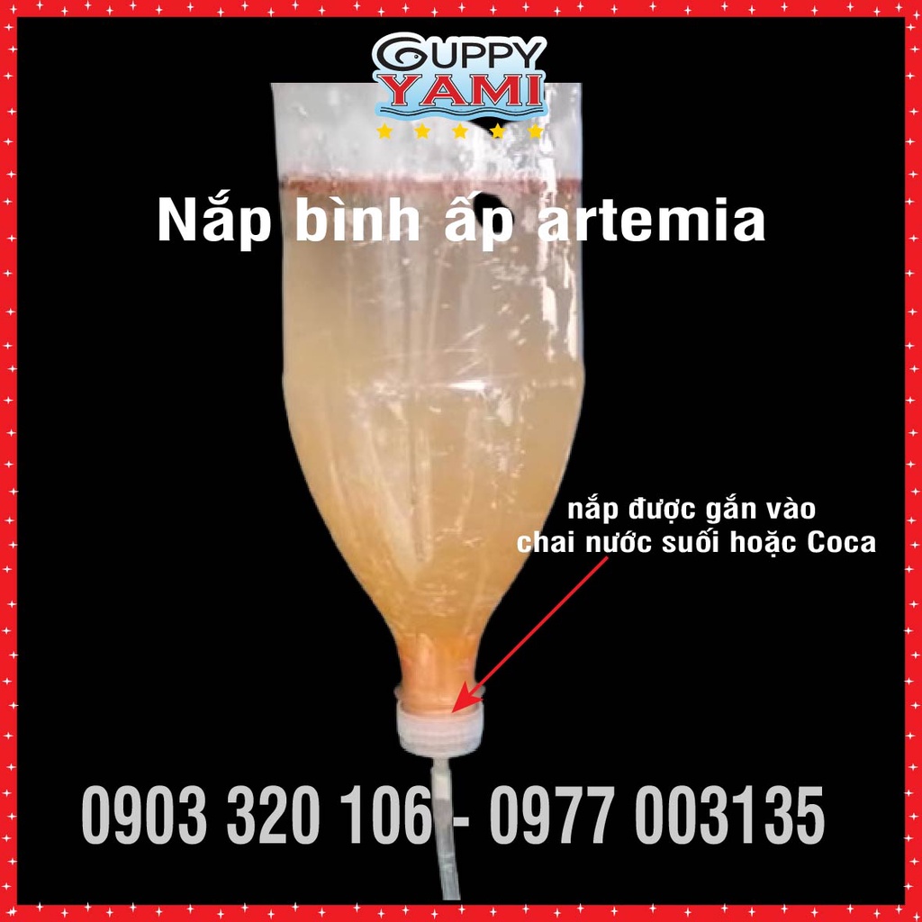 Nắp ấp Artemia | Nắp bình ấp Artemia