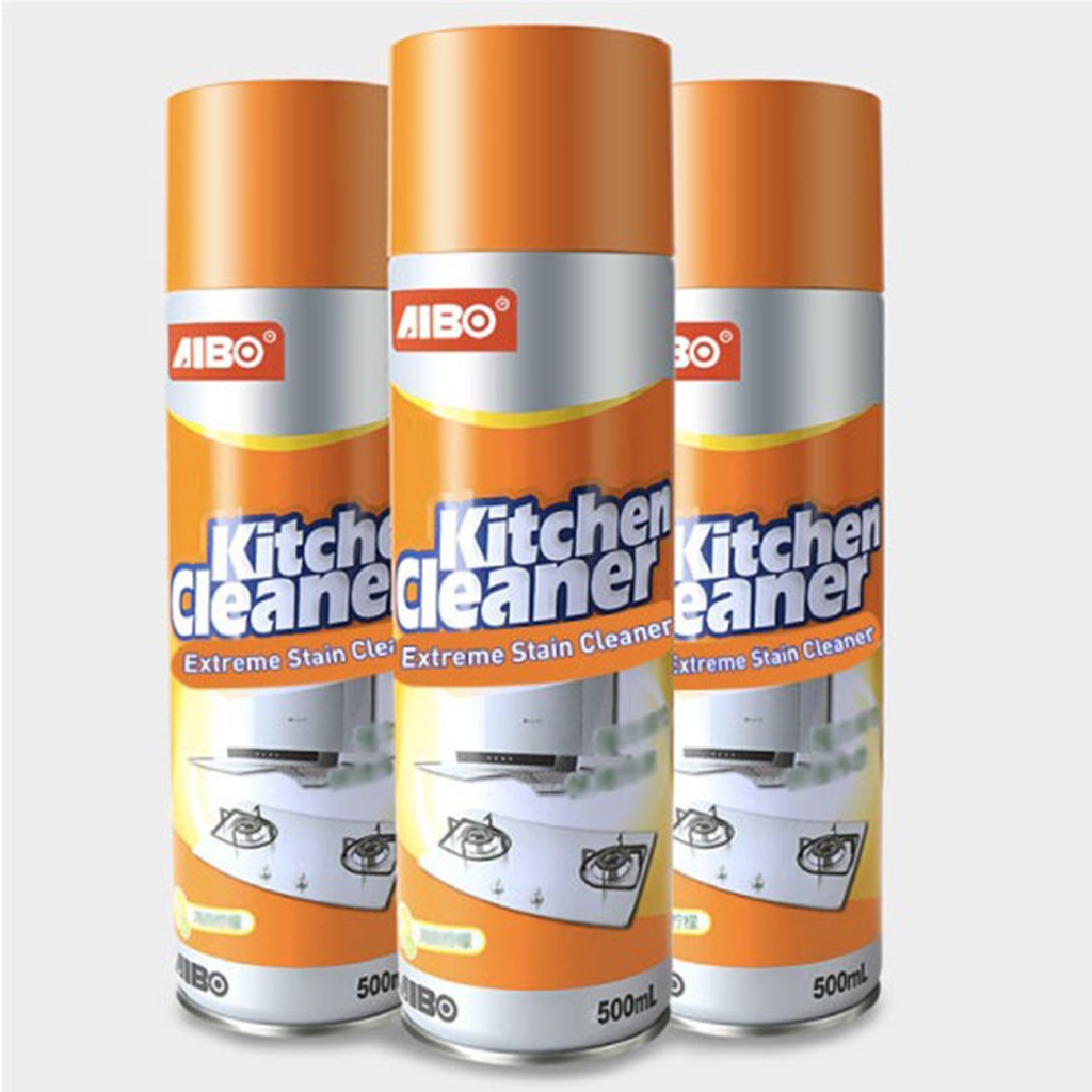 BÌNH XỊT BẾP KITCHEN CLEAR VÀNG CAM CỰC MẠNH SẠCH BONG KIN KÍT