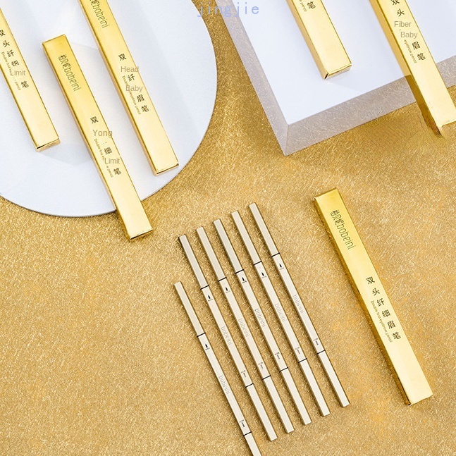 Berberi® Chì Kẻ Lông Mày Hai Đầu Siêu Mảnh Không Thấm Nước Lâu Trôi