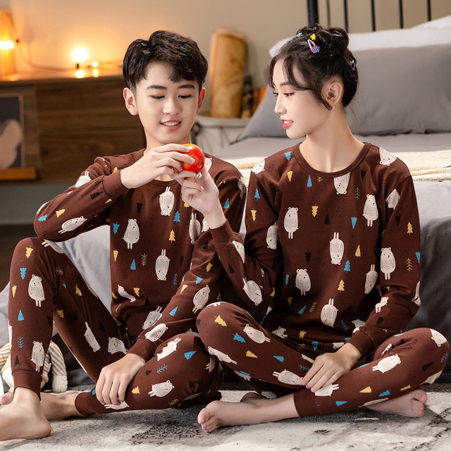 Bộ Đồ Ngủ 100% Cotton In Hình Trái Bơ 3d Cho Cặp Đôi 8-18 Tuổi