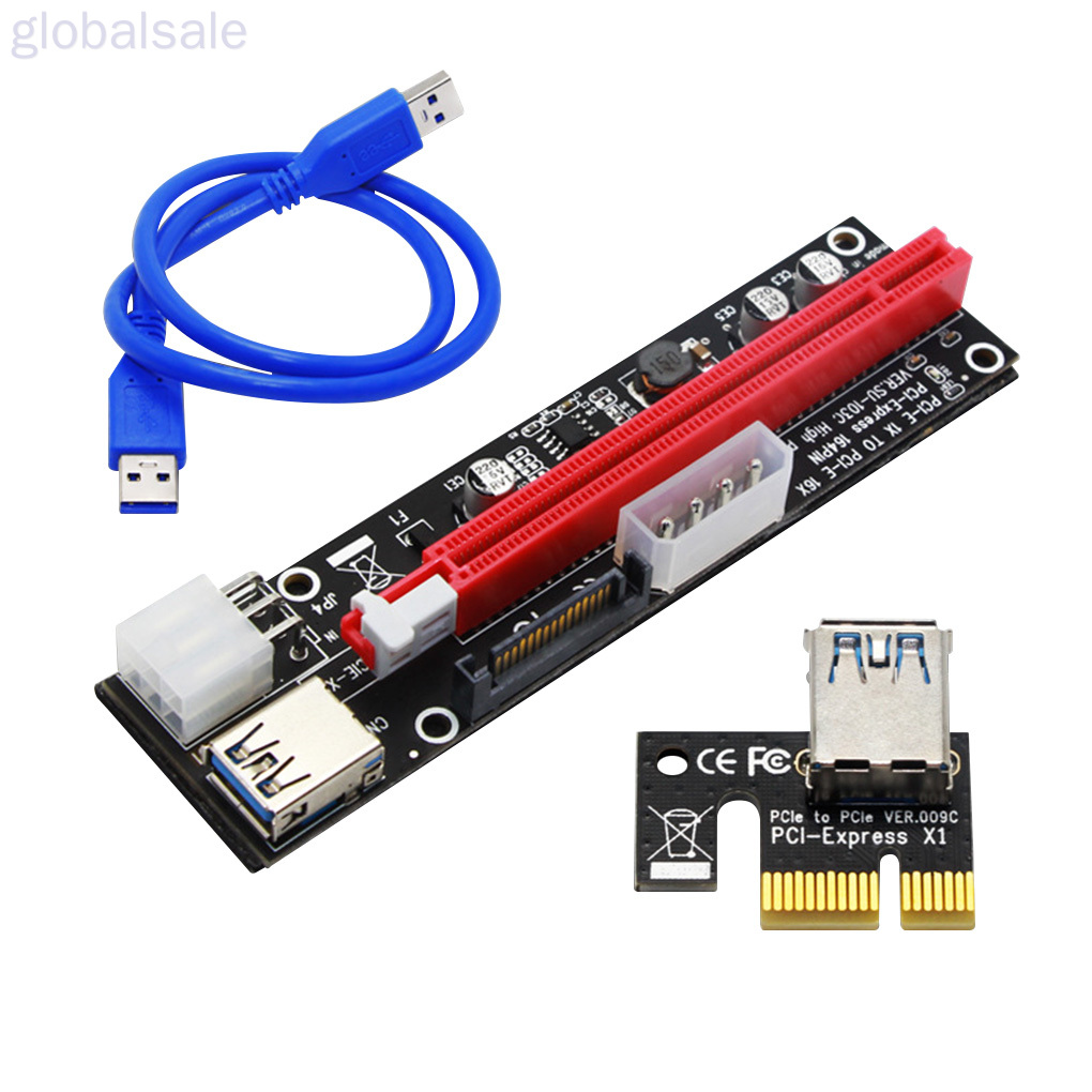 Bảng Mạch Pci-E Chuyển Đổi Pci-E Từ 1x Sang 16x Với Giao Diện Usb 3.0