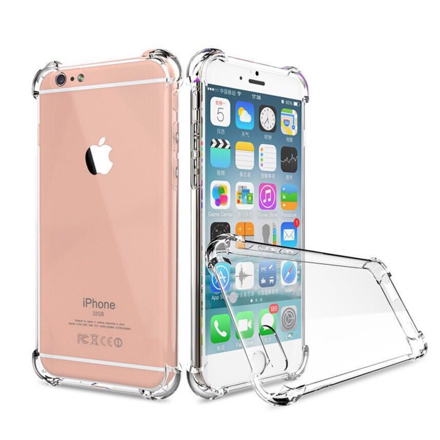 Ốp Điện Thoại TPU Trong Suốt Chống Sốc Cho Iphone x 4 5 5s 5se 6 6s 7 8 plus xr xs max