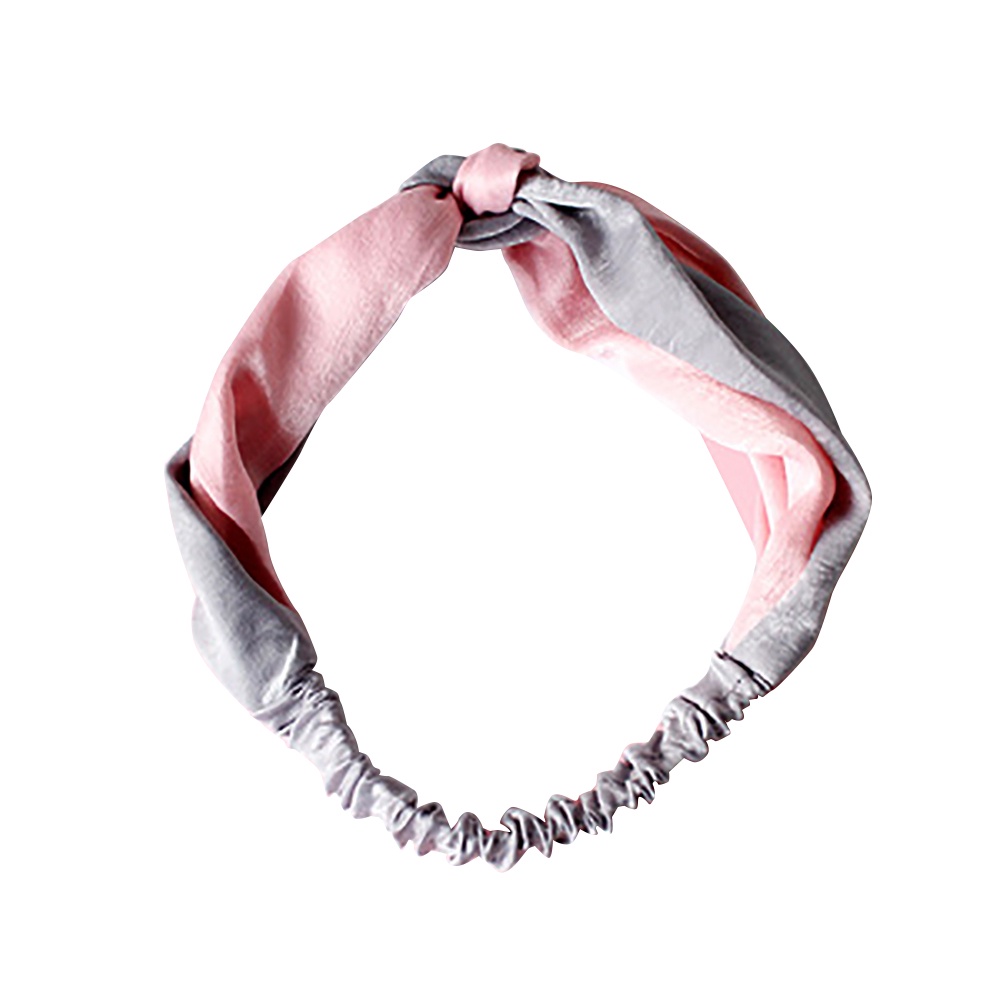 Băng Đô Cài Tóc Màu Trơn Cá Tính Hợp Thời Trang Cho Nữ