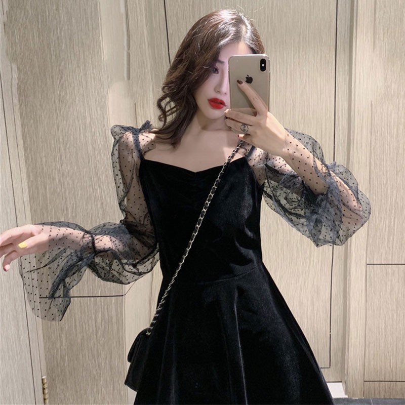 [Mã WARN69 giảm 15k đơn 150k] ĐẦM DRESS NỮ ULZZANG