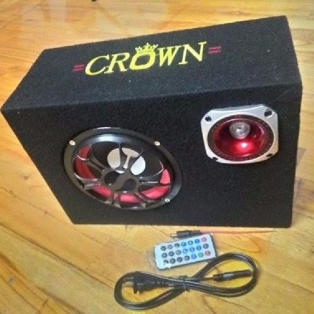 [Mã 151ELSALE hoàn 7% đơn 300K] Loa Crown 6 bluetooth tặng kèm dây AV hoa sen- BH 6 tháng đổi mới