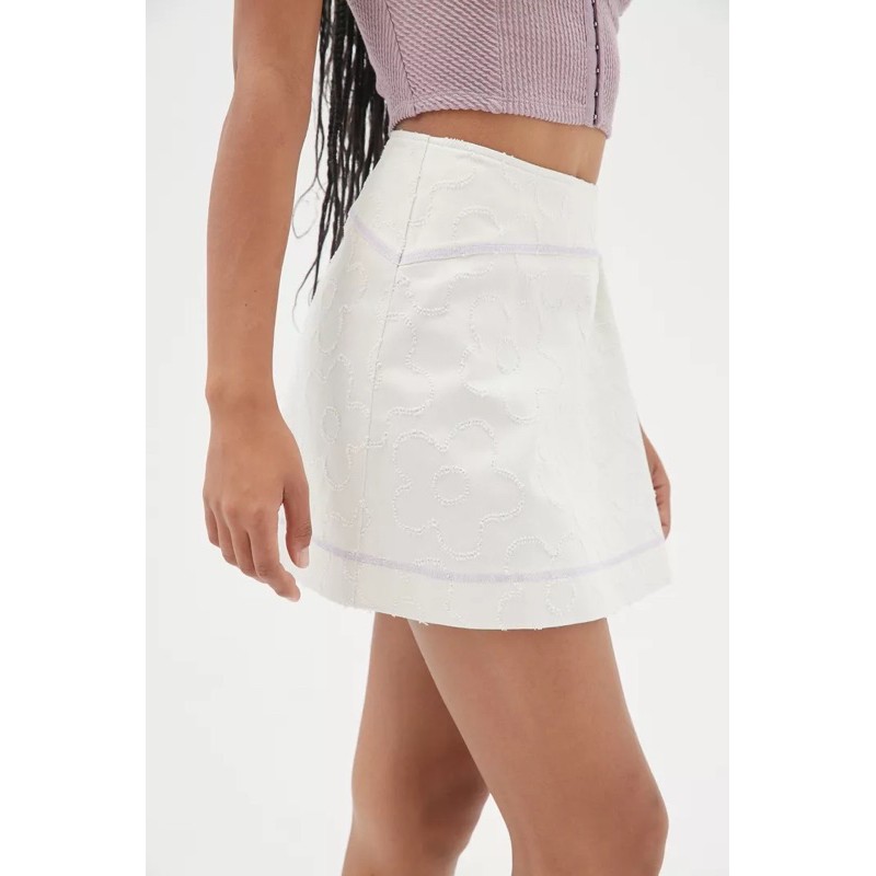 Chân váy kaki Sunny Distressed DenimSkirt UO VNXK | BigBuy360 - bigbuy360.vn