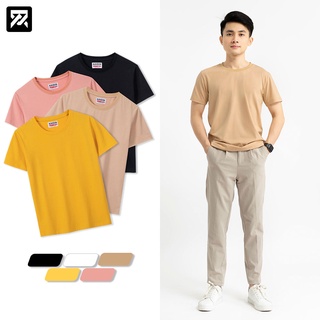 Áo Thun Trơn Nam Cotton Basic 180GSM