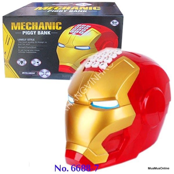[Giá rẻ] Két Sắt Mini Thông Minh Hình Iron Man