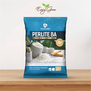 Đá Perlite xốp, nhẹ trồng mọi loại cây, đá trân châu trắng, không bụi, loại 10dm3