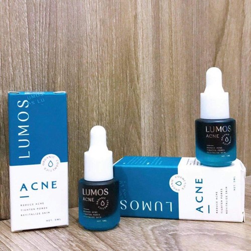 Serum Lumos Acne giảm mụn kiềm dầu 5ml mẫu mới nhất