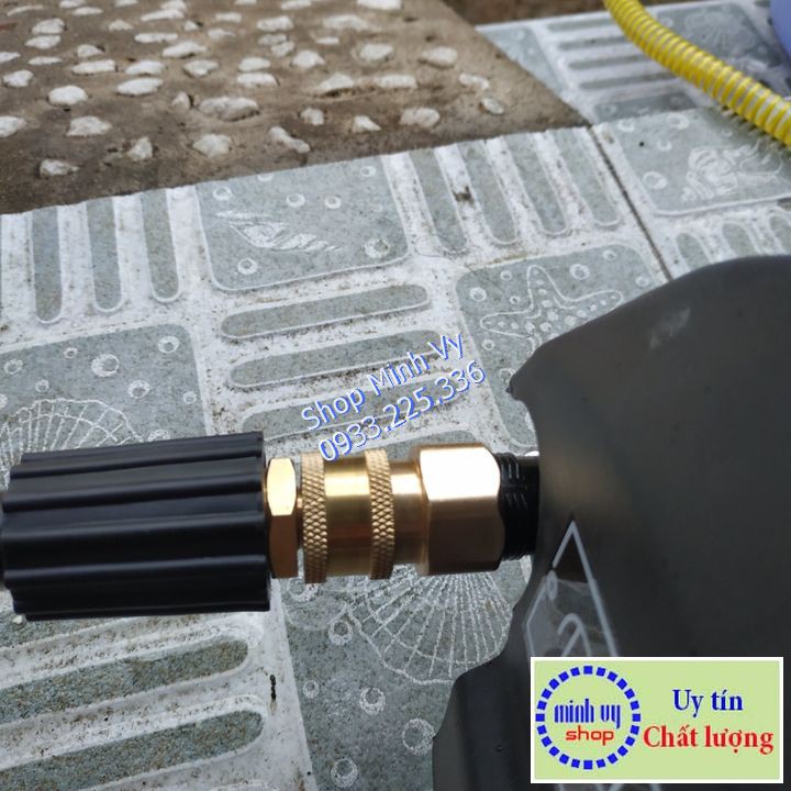 Bộ khớp nối nhanh đầu ra cho máy rửa xe áp lực cao, máy xịt rửa cao áp, máy rửa xe gia đình