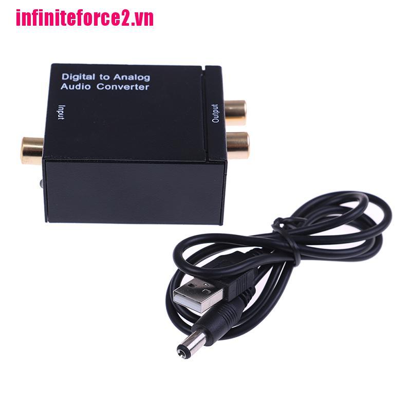 Bộ 2 Thiết Bị Chuyển Đổi Âm Thanh Kỹ Thuật Số Từ Digital Sang Analog Rca L /