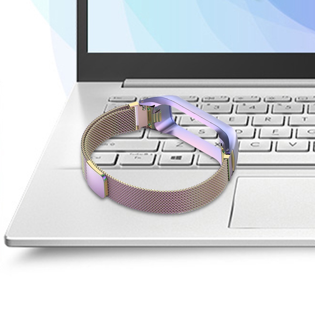 Dây Đeo Thay Thế Chất Liệu Thép Không Gỉ 12mm Cho Samsung Galaxy Fit 2 SM-R220