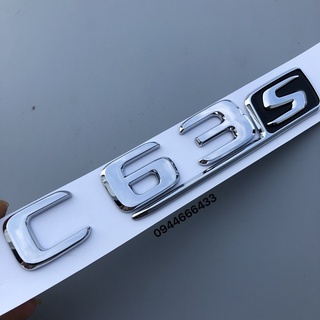 Chữ c63s , tem c63s amg , logo c63