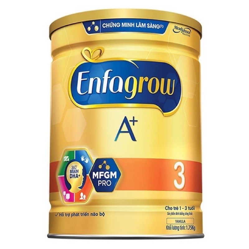 Sữa Bột Enfagrow A+ 3 hộp 1,75kg (date mới)