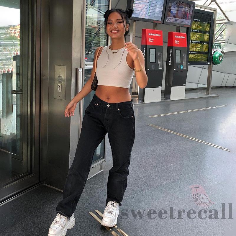 Áo Croptop Không Tay Màu Trơn Thời Trang Dành Cho Nữ | BigBuy360 - bigbuy360.vn