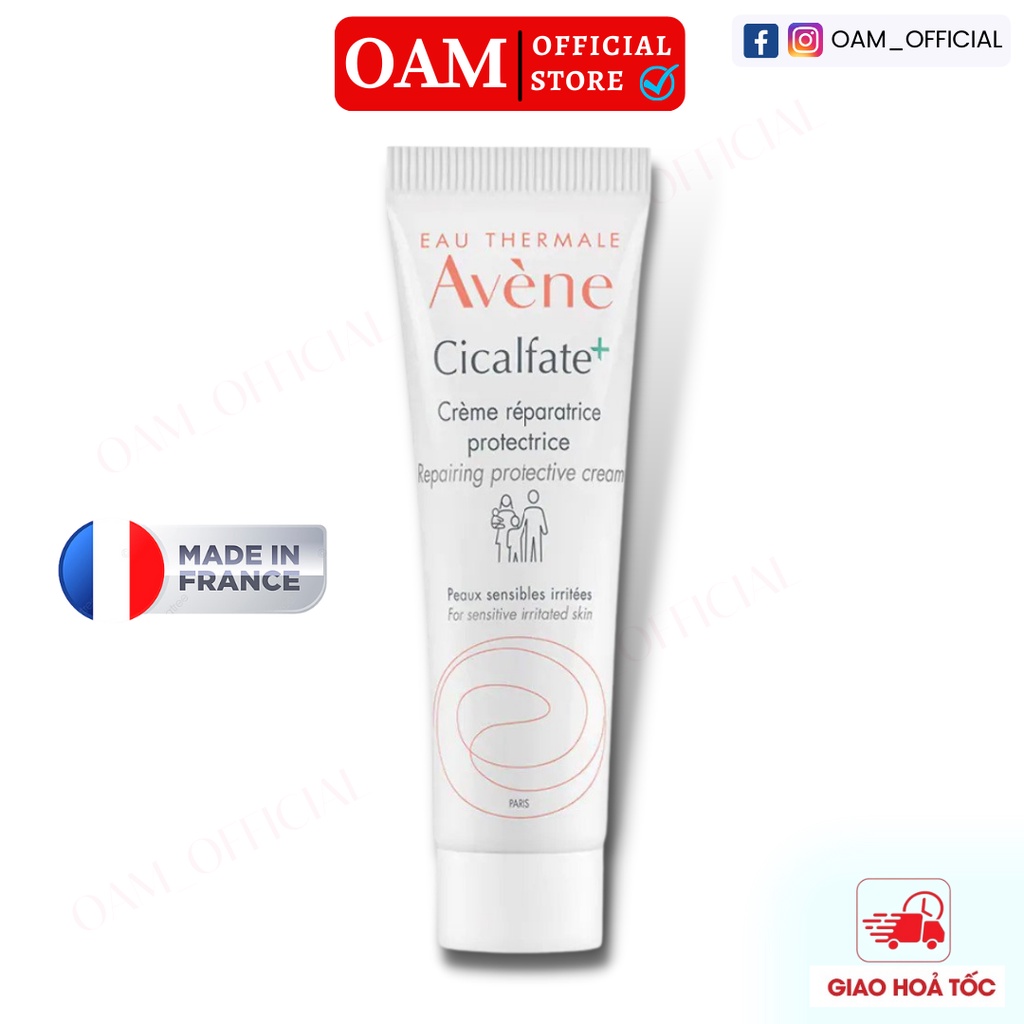 Kem Dưỡng Avene Cicalfate Phục Hồi Da, Lành Sẹo, Chống Nhiễm Khuẩn Avène Cicalfate Cream