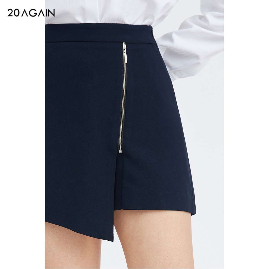 Chân váy ngắn nữ công sở 92WEAR đủ màu, khóa sắt trang trí JAA1105 | BigBuy360 - bigbuy360.vn