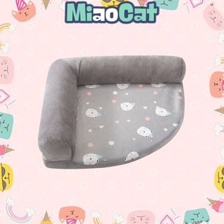 Nệm ngủ góc tư ấm áp cho chó mèo gn001- miaocat