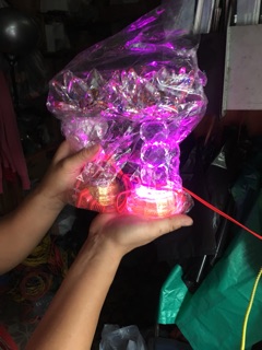 Đèn sen pha lê led đổi màu
