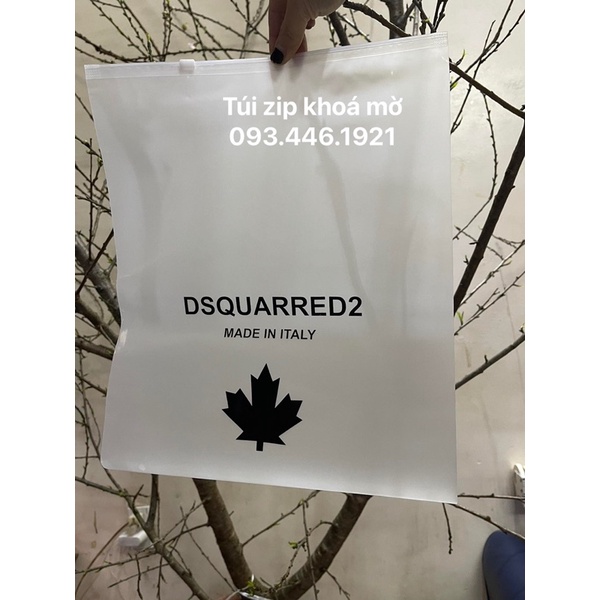 in túi zip giá xưởng, zip khóa kéo,cam kết không bong tróc, bảo hành mực in