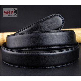 Thắt Lưng Nam Da Thật Cao Cấp - Z trắng