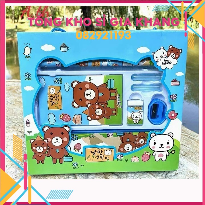 sp01 Set đồ dùng học tập cho bé